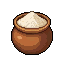 Pot of flour