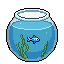 Tiny Bluefish pet